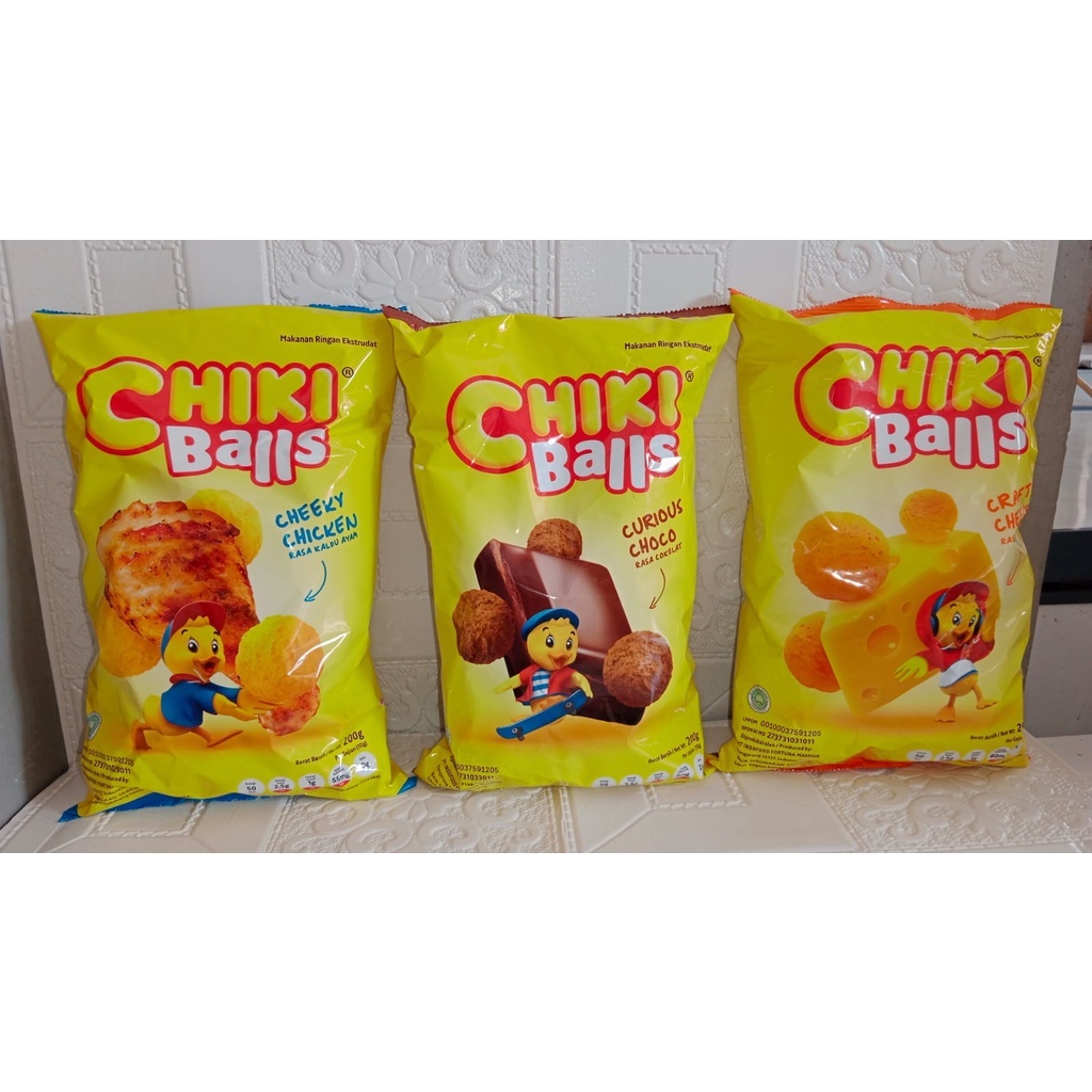 

CHIKI BALL JUMBO COKLAT | KEJU | AYAM 200Gram