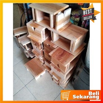 dingklik kursi jongkok kayu / dingklik kayu / kursi kayu / bangku kayu / meja kayu kecil