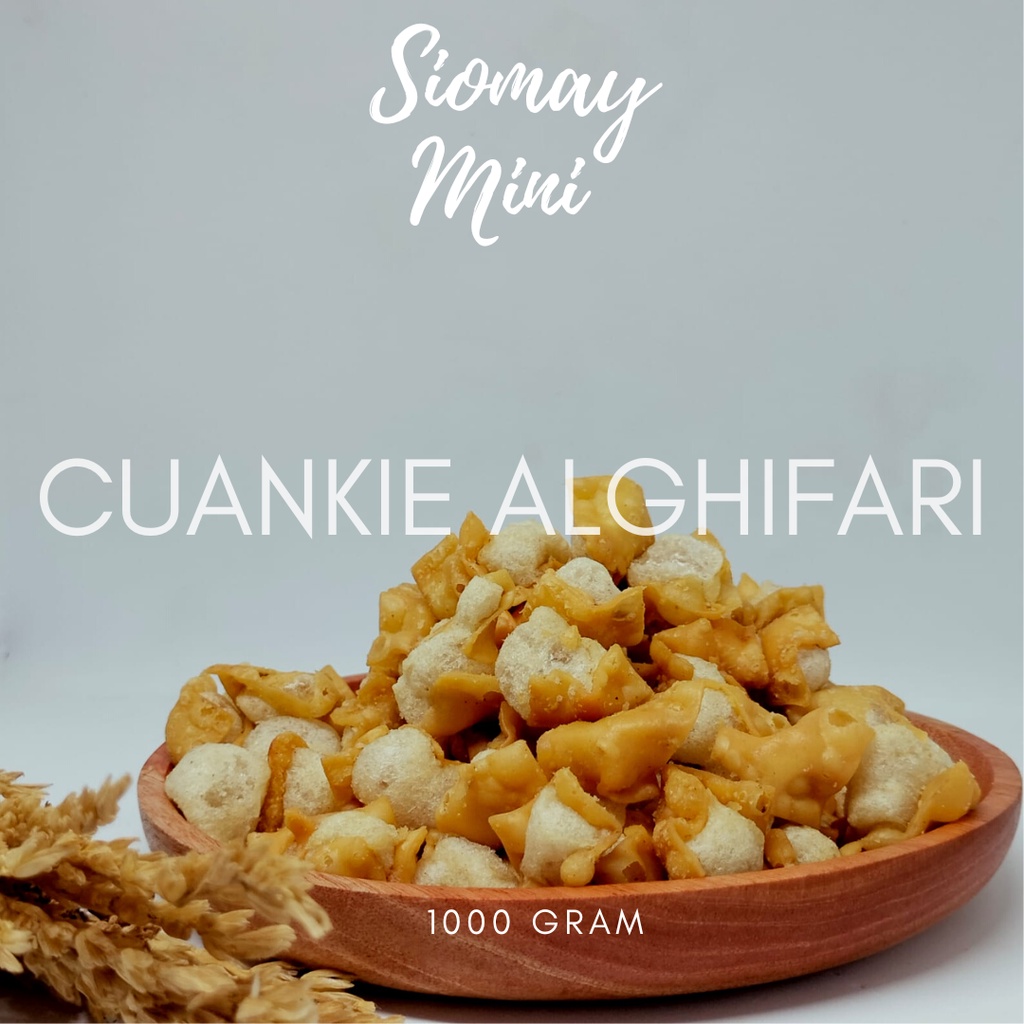 Siomay mini 1kg  renyah ,gurih dan kriuk kriuk