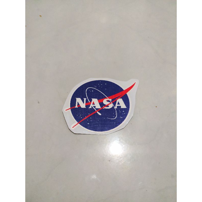 

Stiker Nasa Bahan Tekstur Exclusive printing Anti air + Cutting