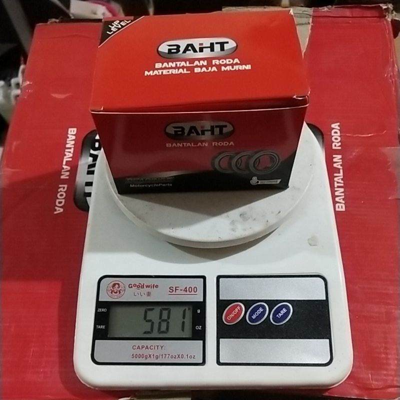 (1ktk : 10 pcs) Bearing/Bantalan Roda BAHT 6300/6301