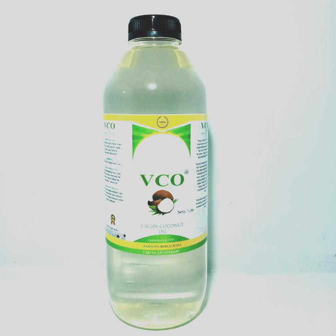 

[[BISA COD]] VCO Virgin Coconut Oil Minyak Kelapa Original 1 L ( liter ) FREE ONGKIR Kode 1063