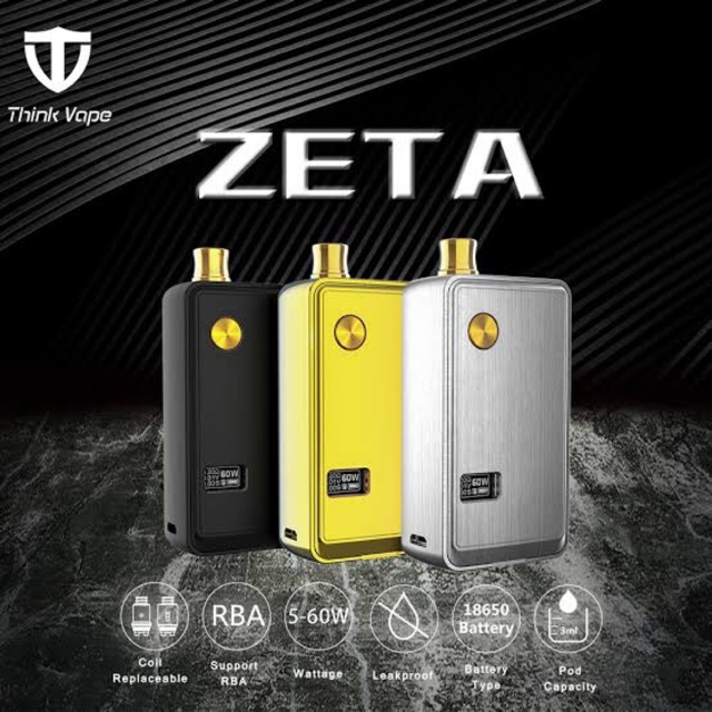 Think Vape ZETA AIO 60W Pod Kit Authentic