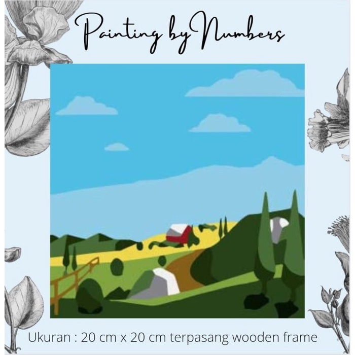 

Produk Terbaru Diy Painting By Number 20X20Cm Kerajinan Tangan - Farm