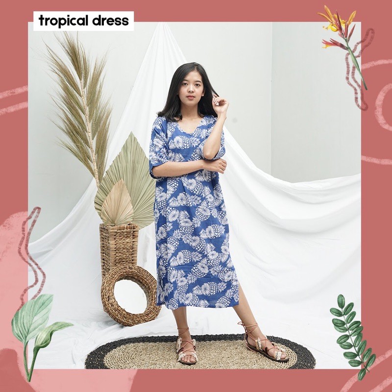tropical dress
