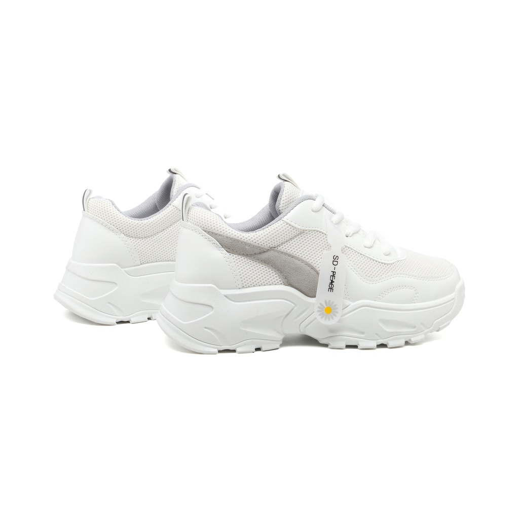 PVN Mingyu Sepatu Sneakers Wanita Casual Sport Shoes Cream 265-8