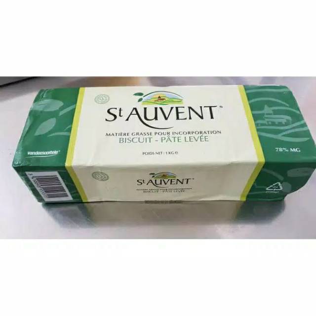 

Unsalted butter (blend) St. Auvent repack 500gr