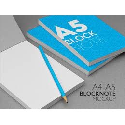 

Blocknote A6 isi 50 lembar HVS