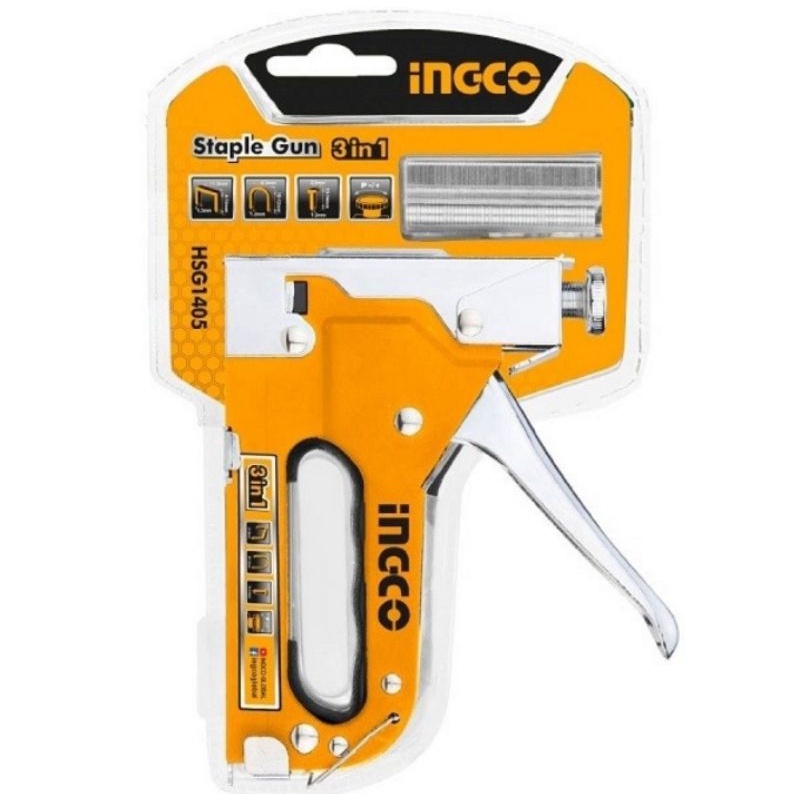 Hekter Tembak Multifungsi 3In1 Staples Gun Ingco HSG1405