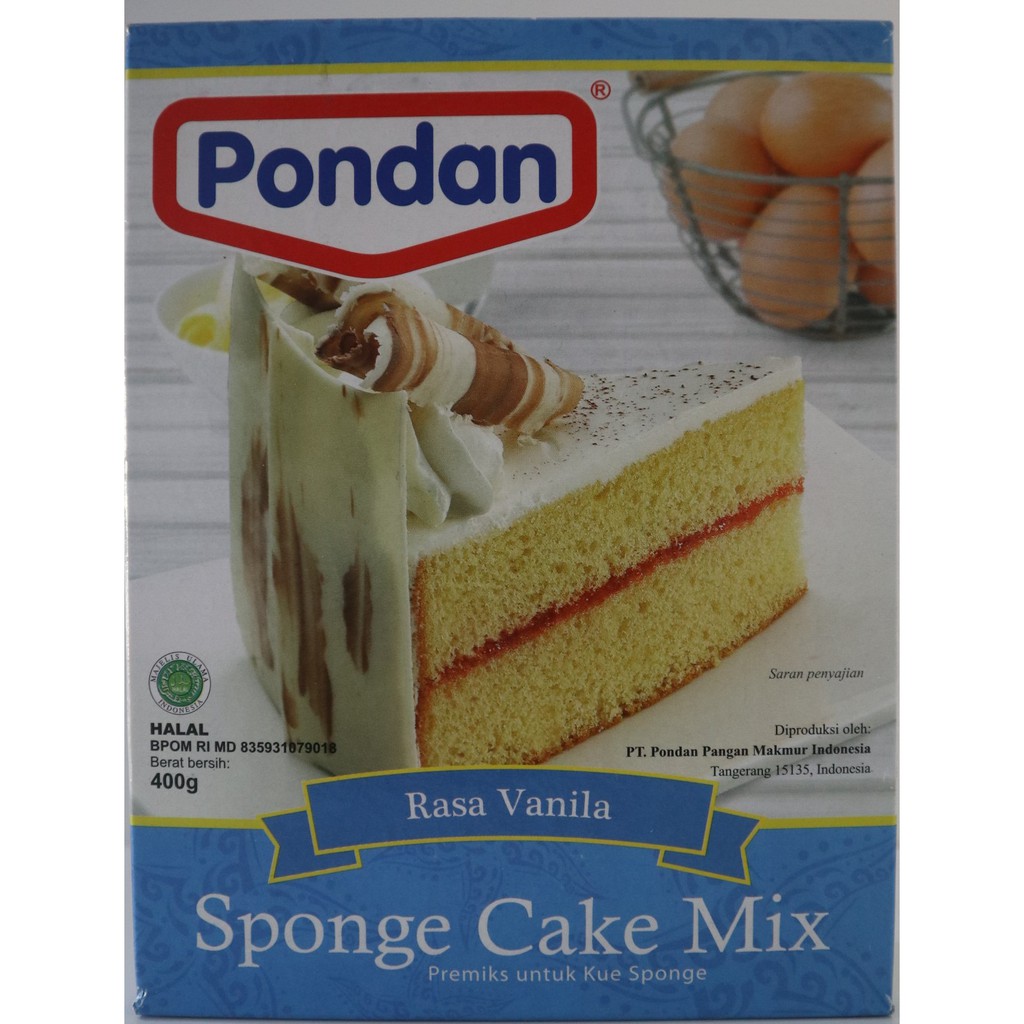 

PONDAN SPONGE CAKE MIX RASA VANILA