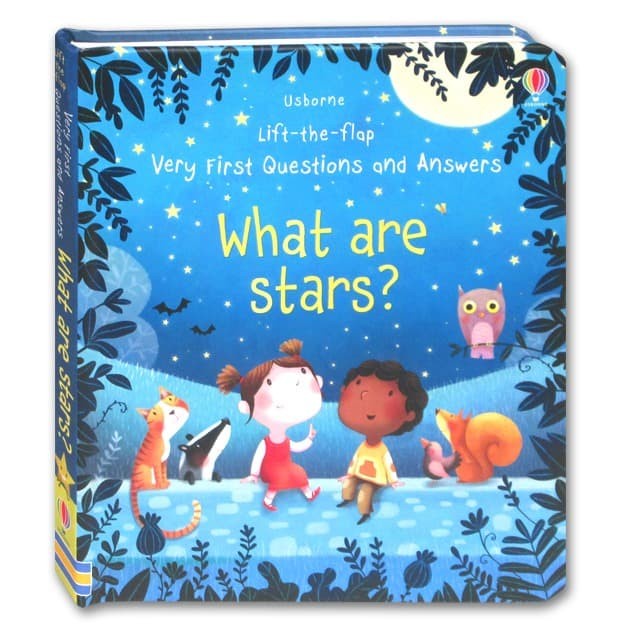 

GRATIS ONGKIR Usborne Lift-the-flap Very First Questions and Answers - What Are Star BR264