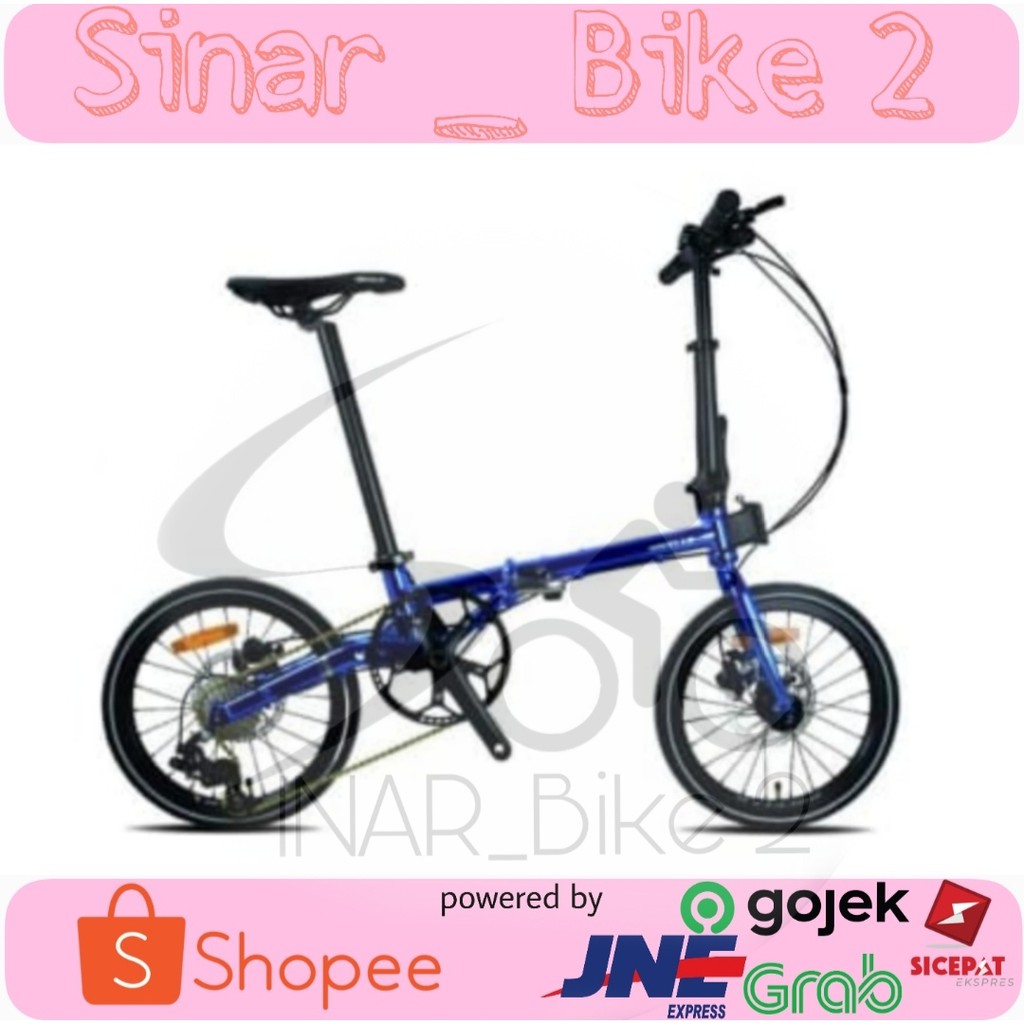 Sepeda Lipat 16Inch Racello Nobit 10Speed