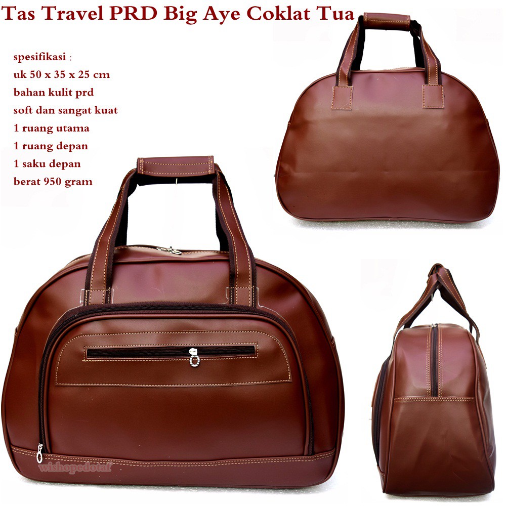 tas travel kulit original