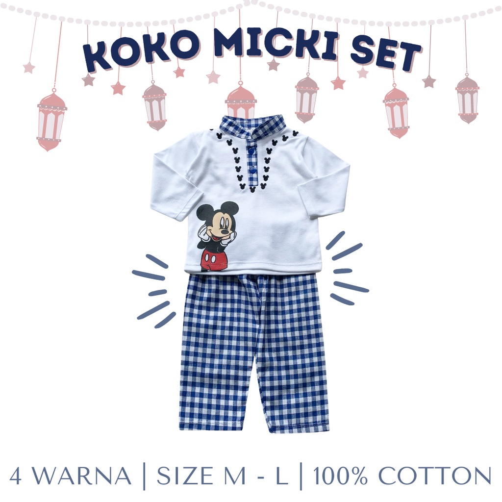 GROSIR KOKO MICKI SET