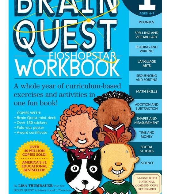 TERMURAH Brain Quest Workbook ,,..,,,,