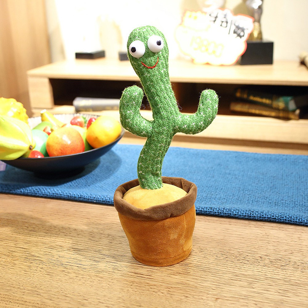 ⚡YZ (COD) Dancing Cactus Toys Boneka Kaktus Joget Boneka Kaktus Goyang Mainan Kaktus Goyang Mainan Boneka Kaktus Boneka Cactus