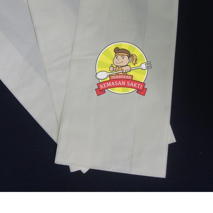 

♗ (Isi 100) Paper Bag / Kantong Kertas Polos 13x8x24 Murah ➲