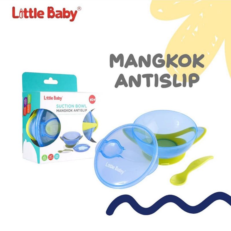 LITTLE BABY Mangkok Anti Slip Suction Bowl Mangkok Bayi