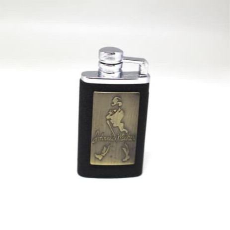 Super Murah! KOREK API HIP FLASK JOHNNIE WALKER JW 3599-2 MANCIS LIGHTER GAS BUTANE