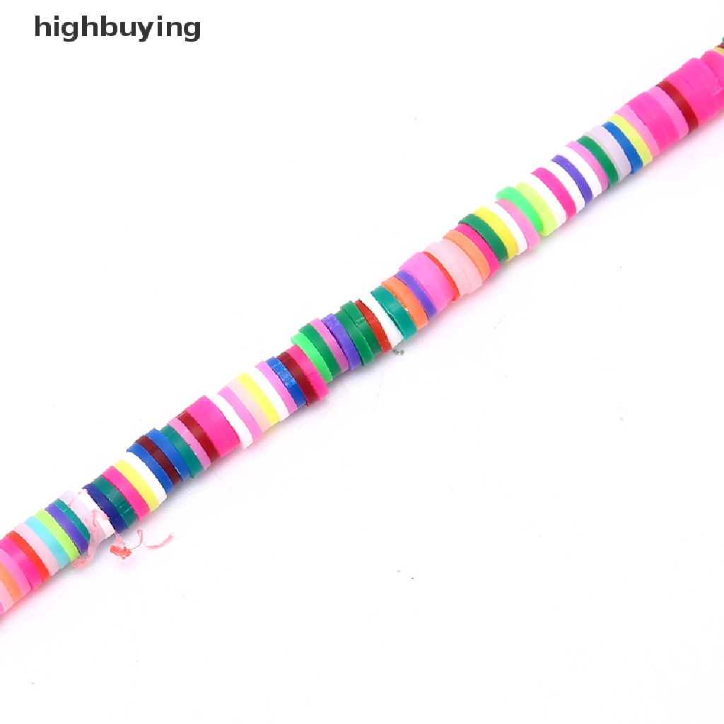Hbid 6mm Manik-Manik Bulat Bahan Polymer Clay Untuk Membuat Perhiasan DIY