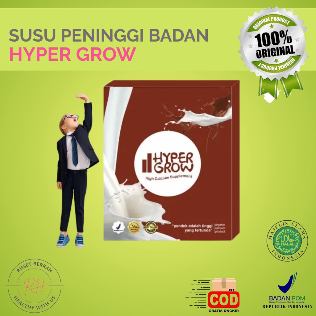 

[Naik 1-10 cm] HYPERGROW - Susu Peninggi Badan - Obat Peninggi Badan - Suplemen Peninggi Badan