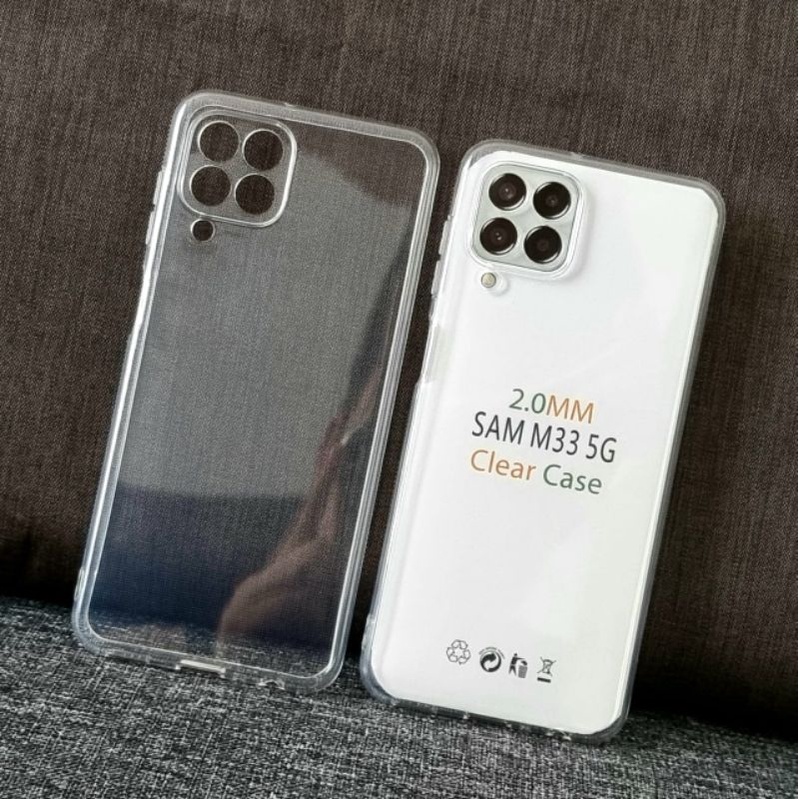 SAMSUNG M33 5G CLEAR HD 2.0 CASING SOFTCASE SILIKON BAHAN TEBAL ANTI JAMUR