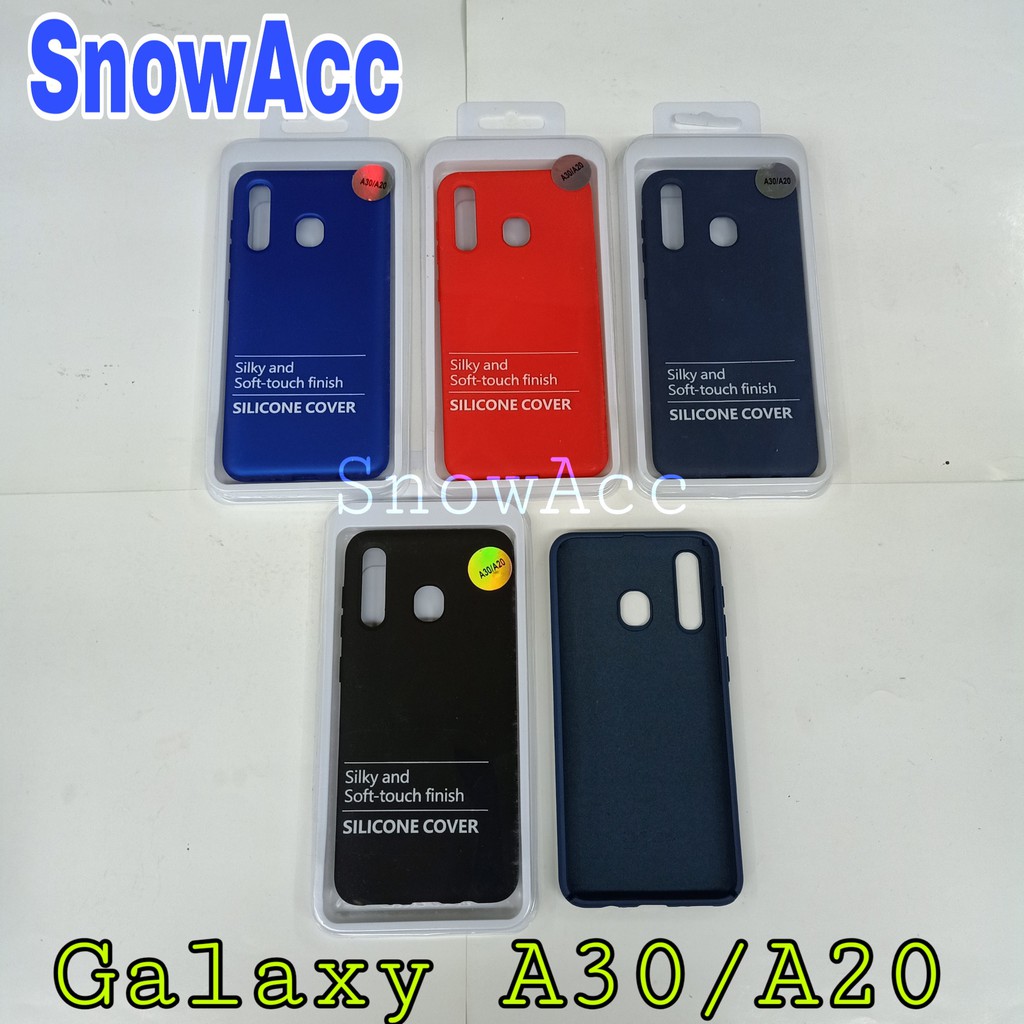 Case Silicon Cover Samsung Galaxy A30 / A20 Soft Case Samsung A30 / A20