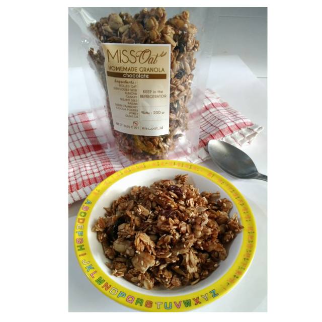 

Chocolate Homemade Granola 1 kg (1000 gr)