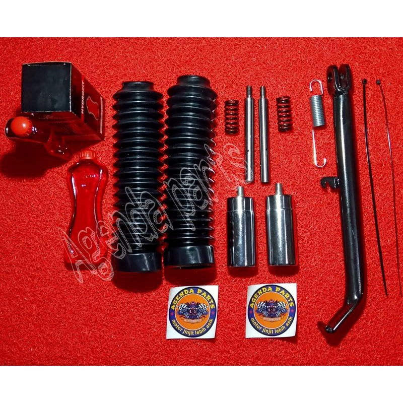 PAKET PENINGGI SHOCK DEPAN BELAKANG ADV - PCX-NMAX-AEROX