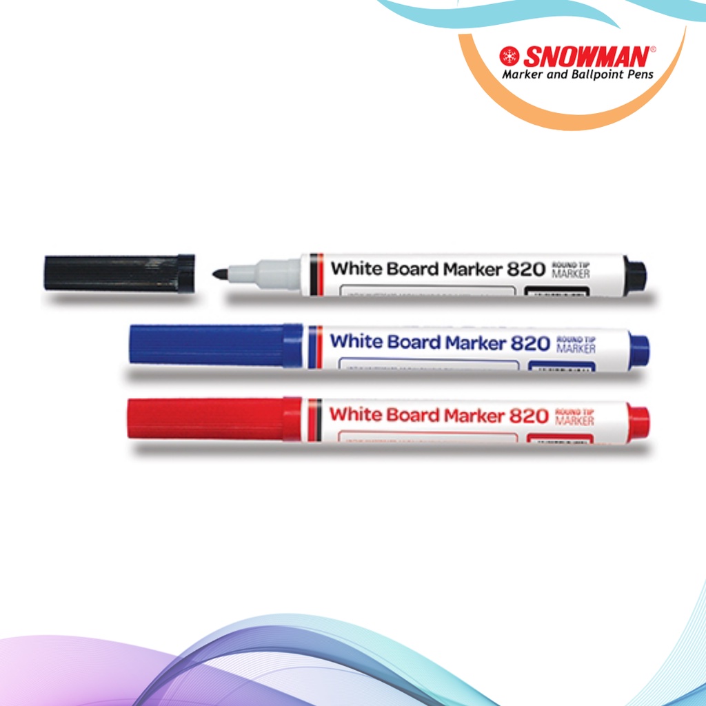 

WHITEBOARD MARKER / SPIDOL WHITEBOARD KECIL SNOWMAN BG-820