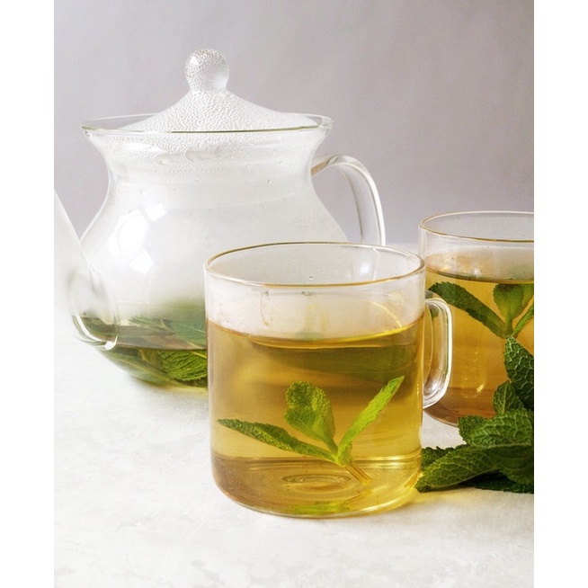 Organic&amp;Joy• Teh Daun Peppermint/Pure rolled peppermint leaves (anti flu,refresh energy,untuk pernafasan,pepermint,teh daun mint premium,mint leaves,teh herbal mint,tisane)