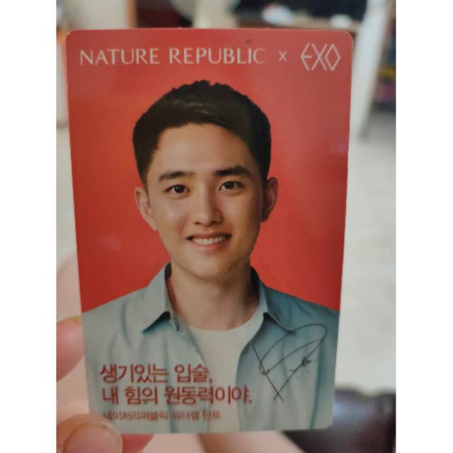 Photocard exo nature republic d.o