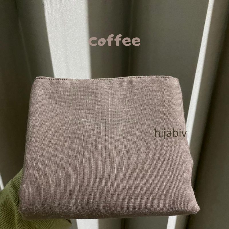 SEGI EMPAT PARIS PREMIUM FINISHING JAHIT TEPI ANTI LETOY (FREE POUCH)-PREMIUM COFFEE