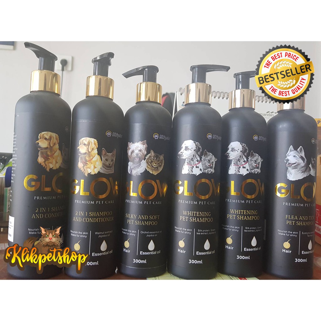 Shampoo Premium Kucing Anjing GLOW