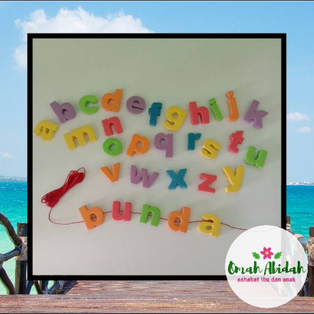 MERONCE SPON - HURUF / GEOMETRI - Jarum Plastik