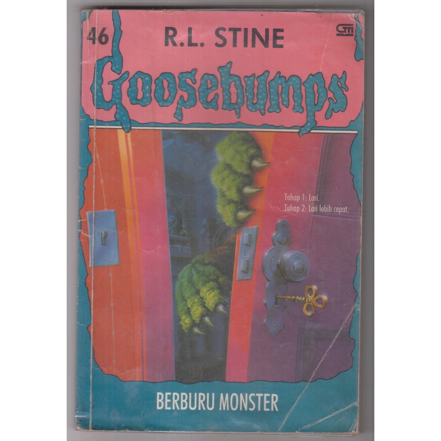 Jual Novel Rl Stine Goosebumps Berburu Monster Shopee Indonesia