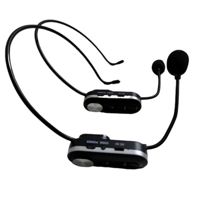 MIC WIRELESS HEADSET SHURE SH 2H 2 MIC HEADSET GARANSI 1 TAHUN