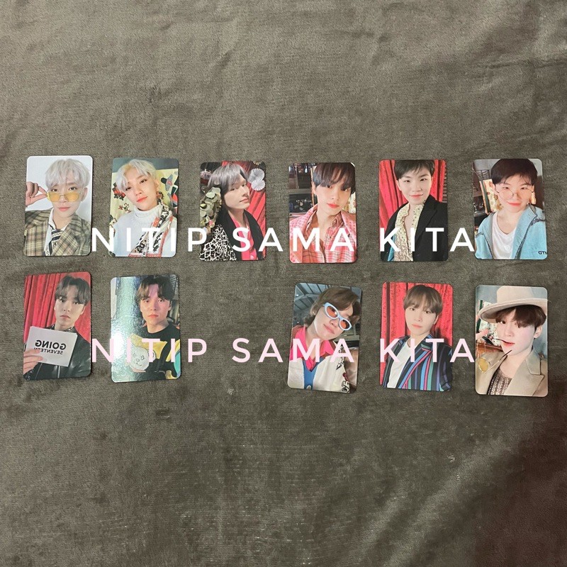 PHOTOCARD GOING SEVENTEEN MAGAZINE WOOZI JOSHUA JUN SEUNGKWAN