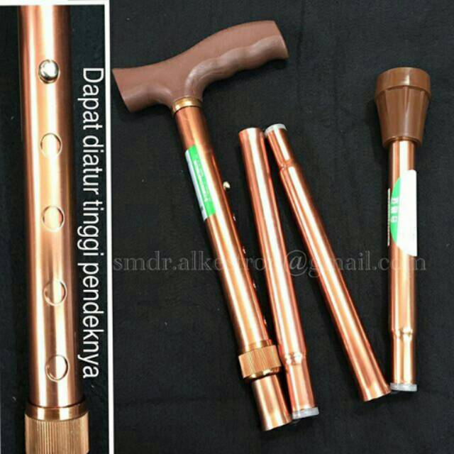 Tongkat lipat copper