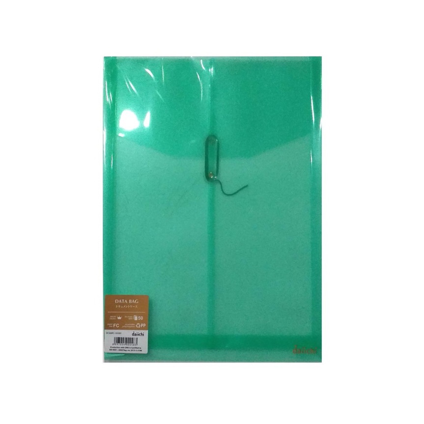 

Gramedia Kediri - DAIICHI DCS DATA BAG FC 1 CLASSIC GREEN