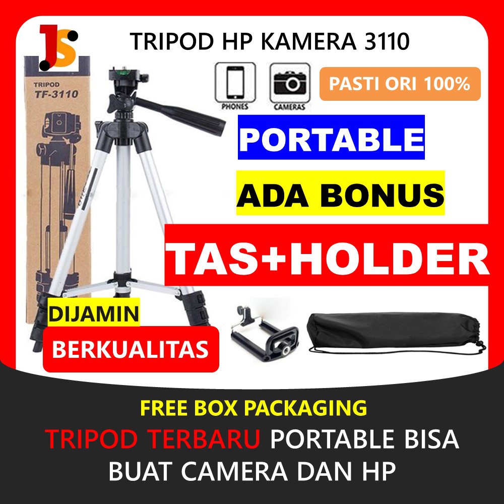 TRIPOD HP KAMERA MINI TRIPOT 3110 WEIFENG HANDPHONE CAMERA PORTABLE DUDUKAN KAMERA MURAH