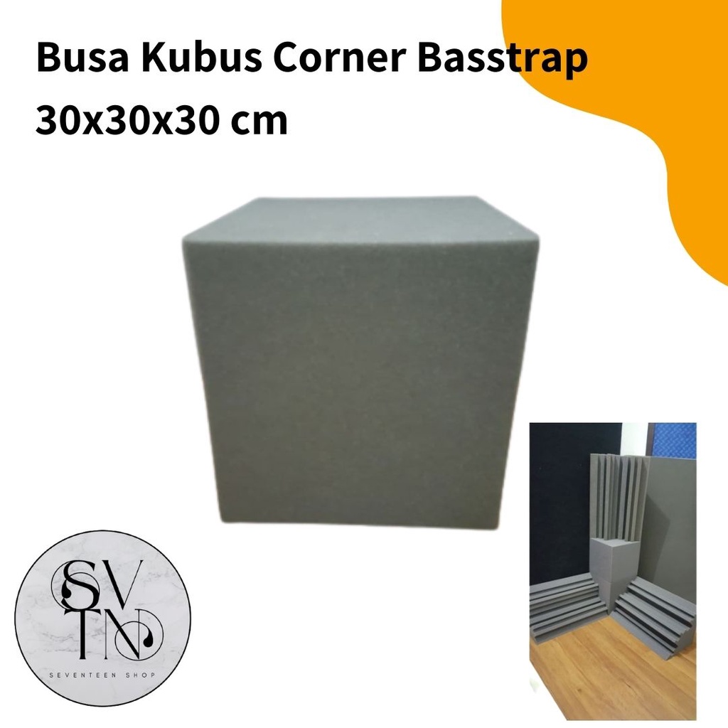 Busa Kubus - Cubic Foam - Busa Bass Trap Sudut 30x30x30cm