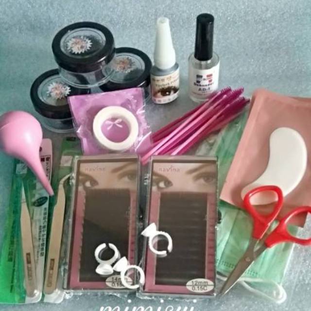 Paket Eyelash Extension/ Bulumata Tanam/  Eyelash Extension