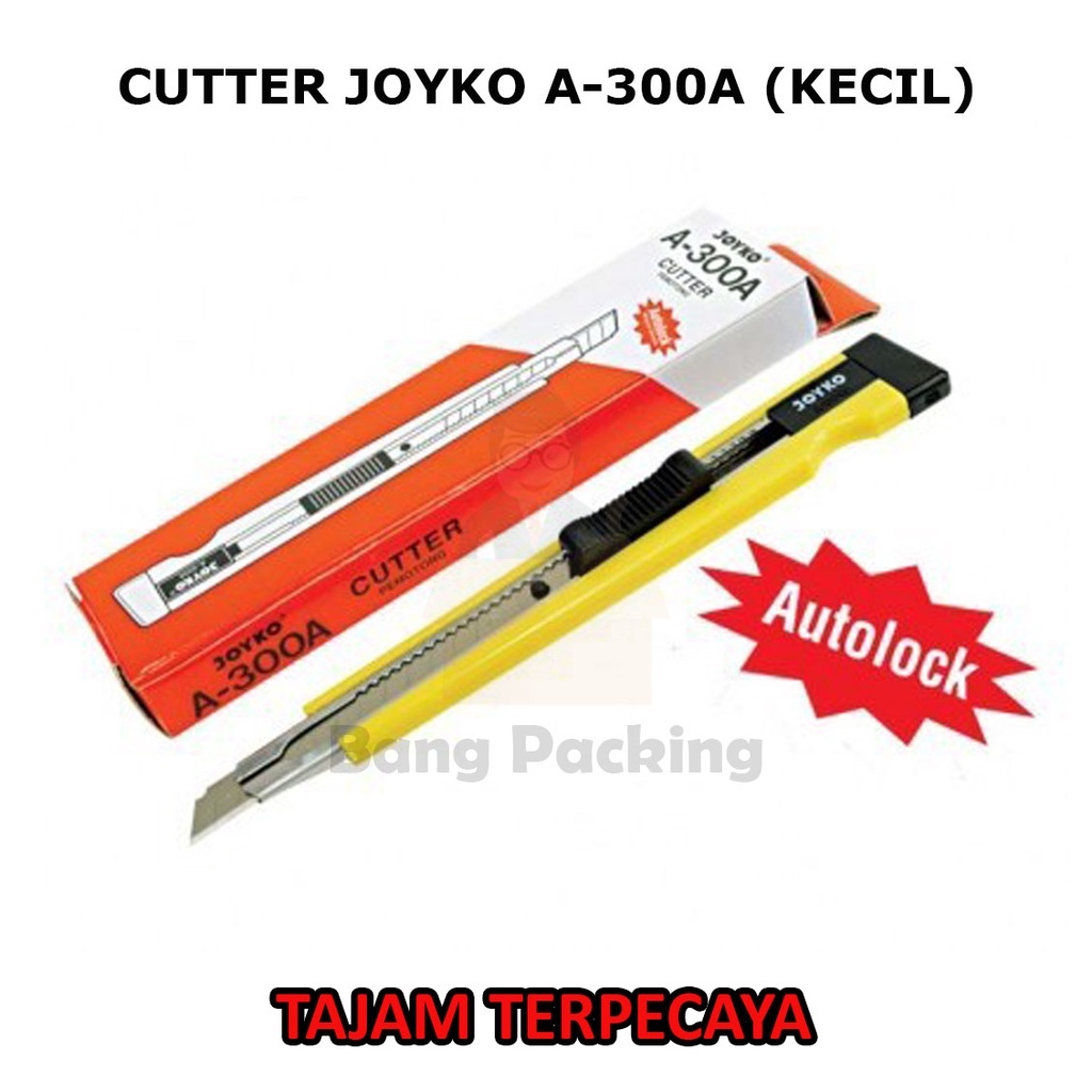 

Cutter JOYKO A-300A Cutter Kecil Cutter JOYKO 300A Cutter Murah Kater Kecil Kater JOYKO