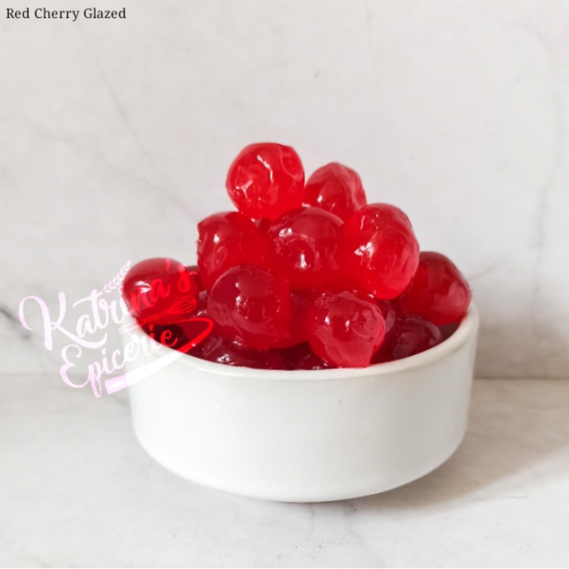 

Glace Red Cherry Manisan Ceri Merah 200 Gram