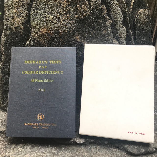 ORIGINAL ISHIHARA’S TESTS (Buku Tes Buta Warna) BISA NEGO