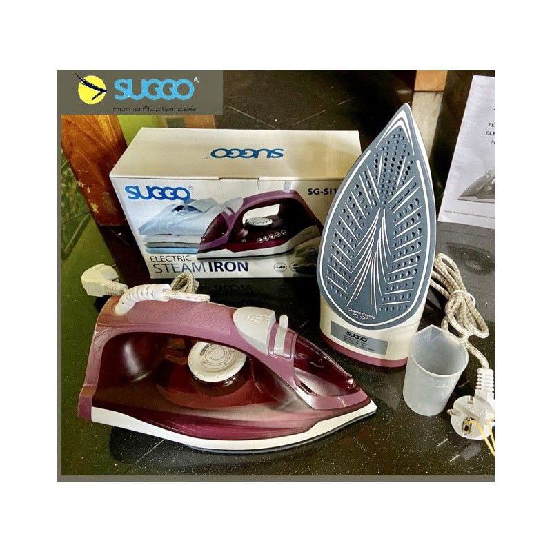 Setrika Uap Electrik Steam Iron Suggo SG-SI1905