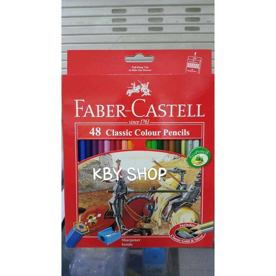 

TERMURAH PENSIL WARNA FABER CASTELL 48 WARNA LONG
