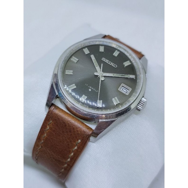 Seiko vintage cal 6602 hand winding black dial jam tangan antik ori arloji tua koleksi jam antik