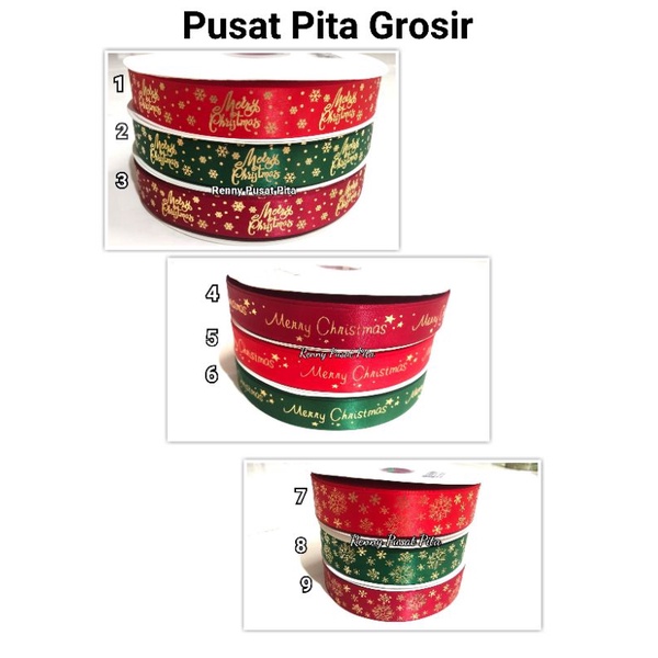 

Pita Edisi Christmas 2.5cm